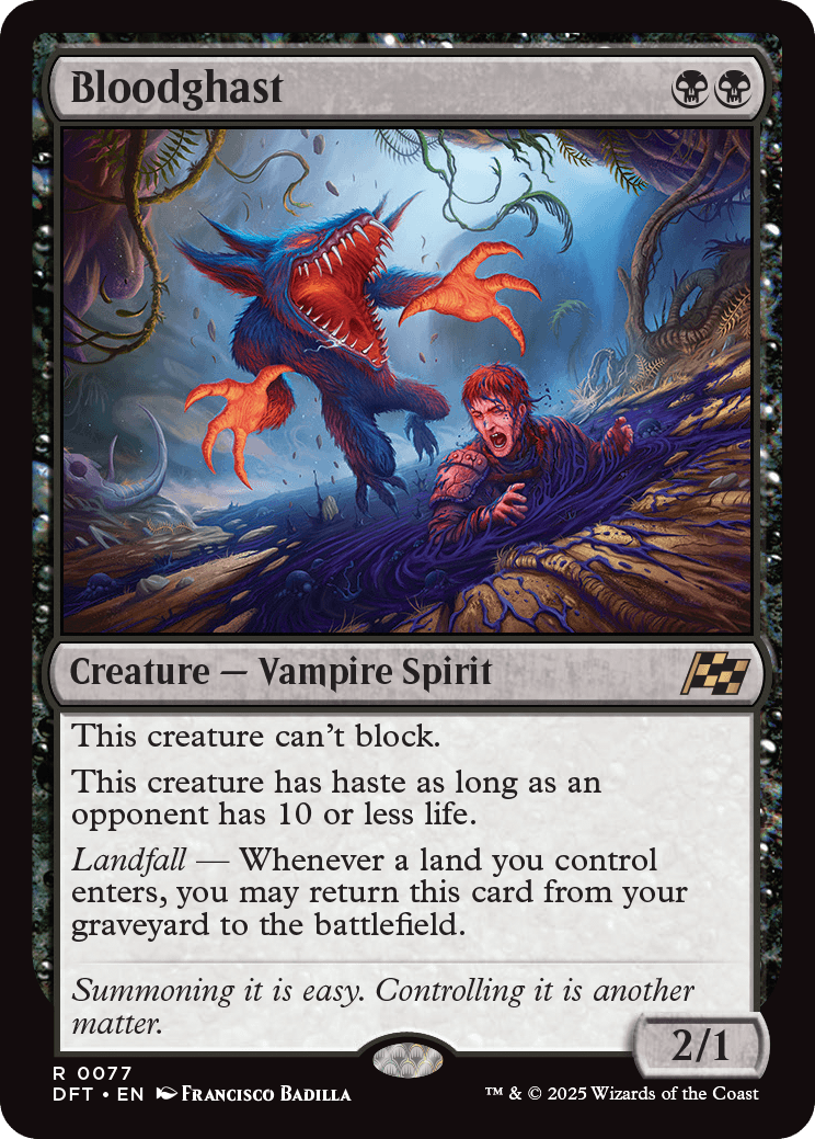 Bloodghast [Aetherdrift] Near Mint