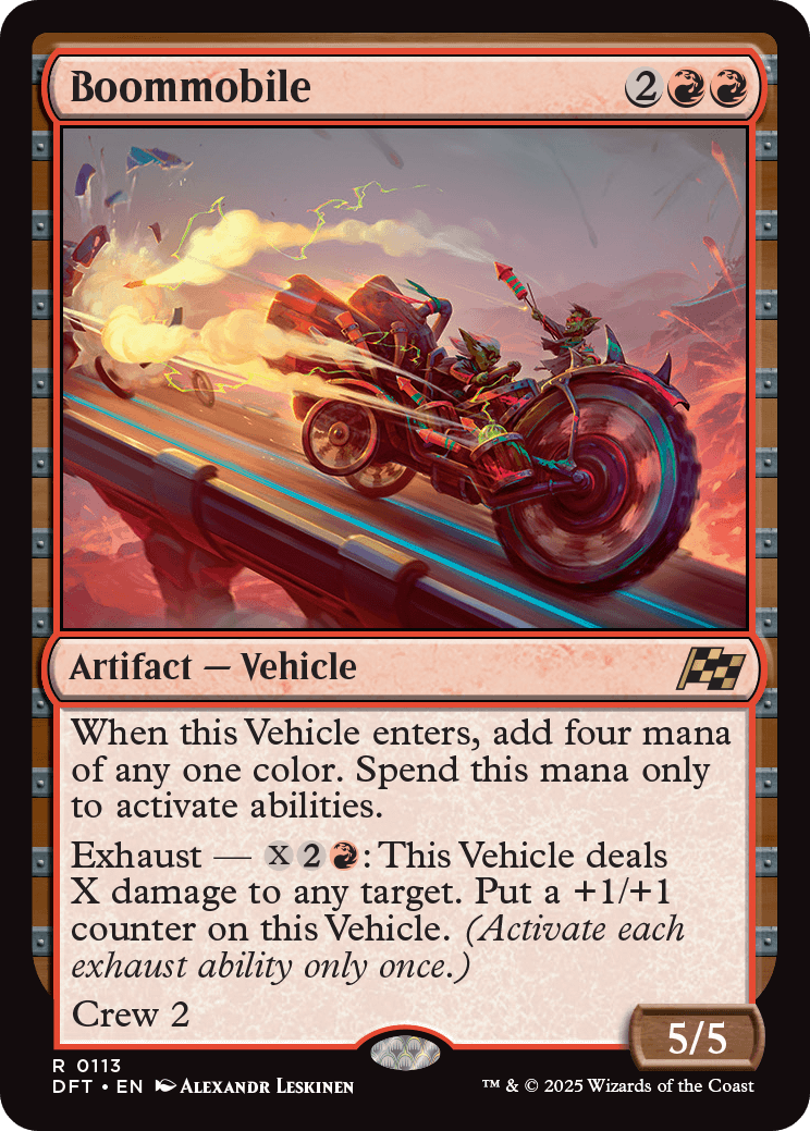 Boommobile | Aetherdrift | Standard | Card Kingdom