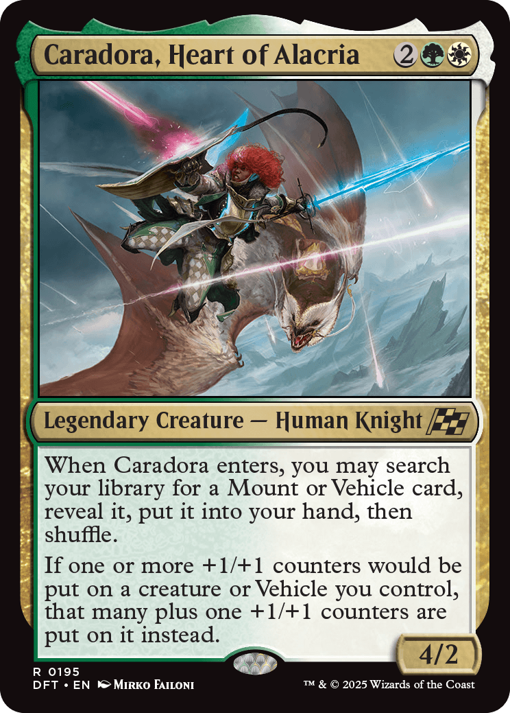 mtg cards you can have more than 4 of Caradora, Heart Alacria | Aetherdrift | Standard You gain that much life. Four of a Kind |