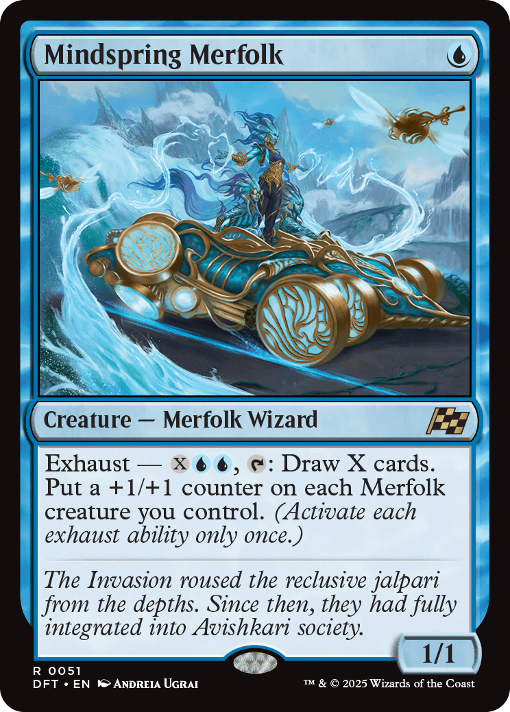 Mindspring Merfolk | Aetherdrift | Standard | Card Kingdom