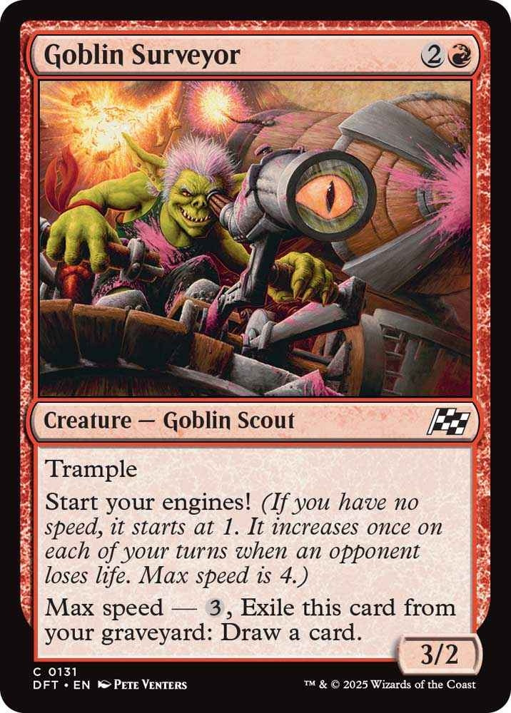 Goblin Surveyor | Aetherdrift Foil | Standard | Card Kingdom