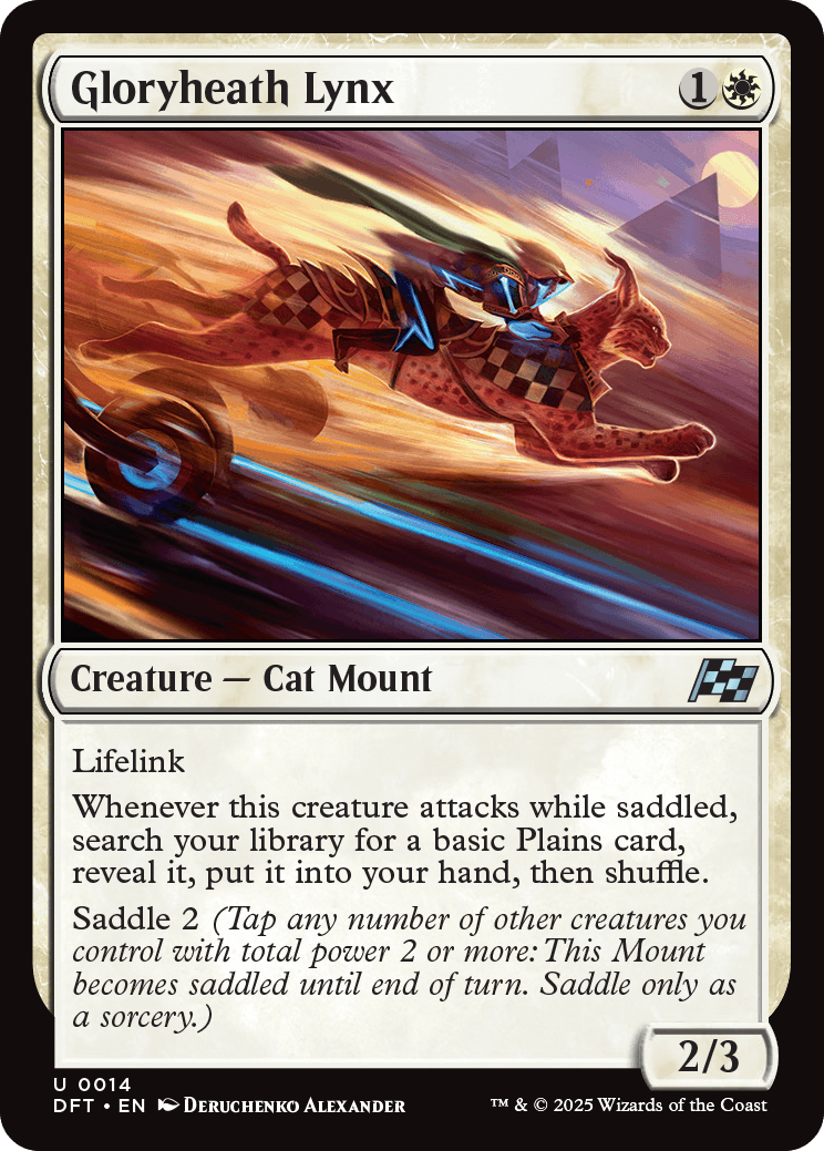 Gloryheath Lynx | Aetherdrift | Standard | Card Kingdom