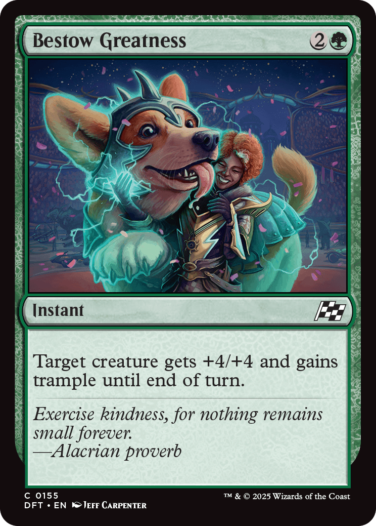 mtg best bestow cards - Keywords Explained Target creature gets +4/+4 and gains trample until end of turn. MTG HEROIC BESTOW Red Black