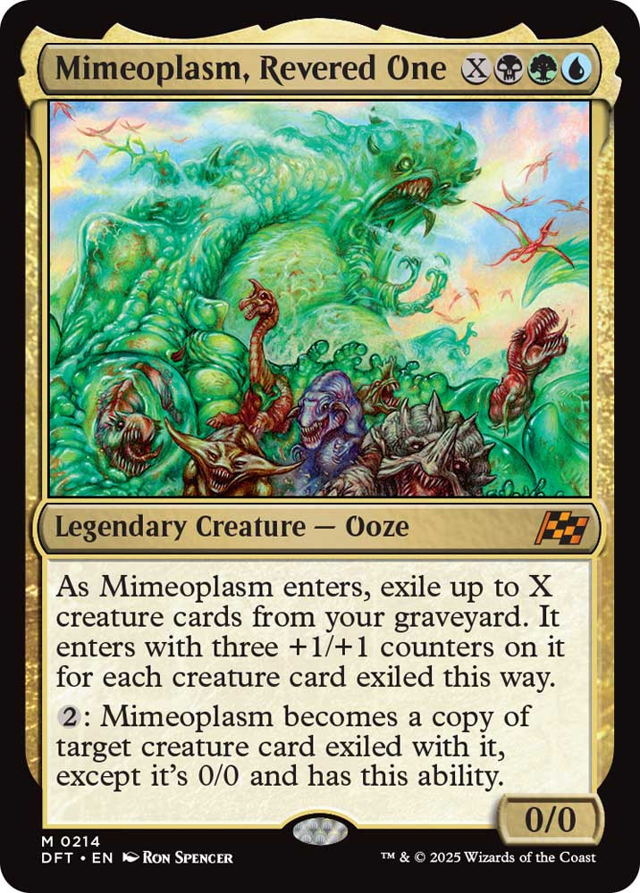 Mimeoplasm, Revered One | Aetherdrift Foil | Standard | Card Kingdom