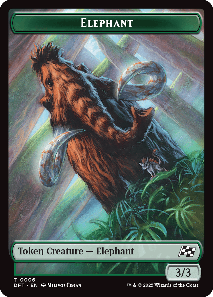 Elephant Token | Aetherdrift | Standard | Card Kingdom