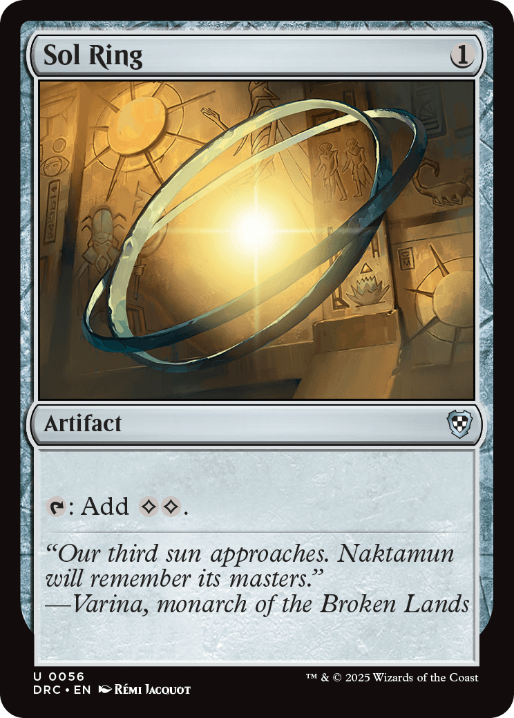 Sol Ring | Aetherdrift Commander Decks | Commander | Card Kingdom