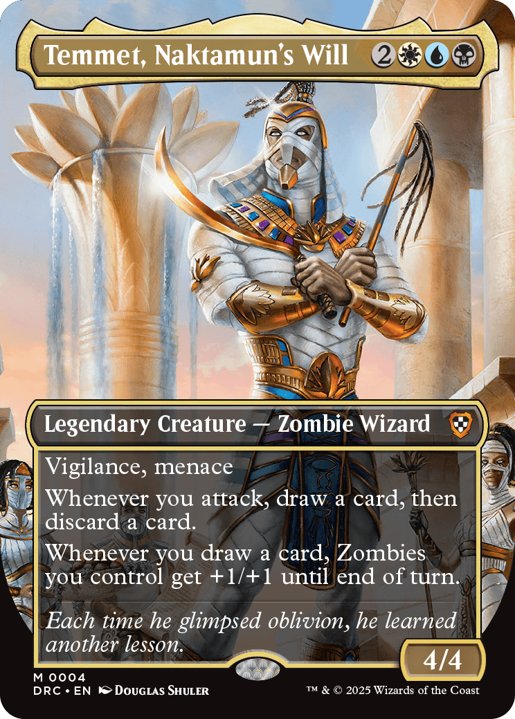 Temmet, Naktamun's Will | Aetherdrift Commander Decks Variants | Commander  | Card Kingdom