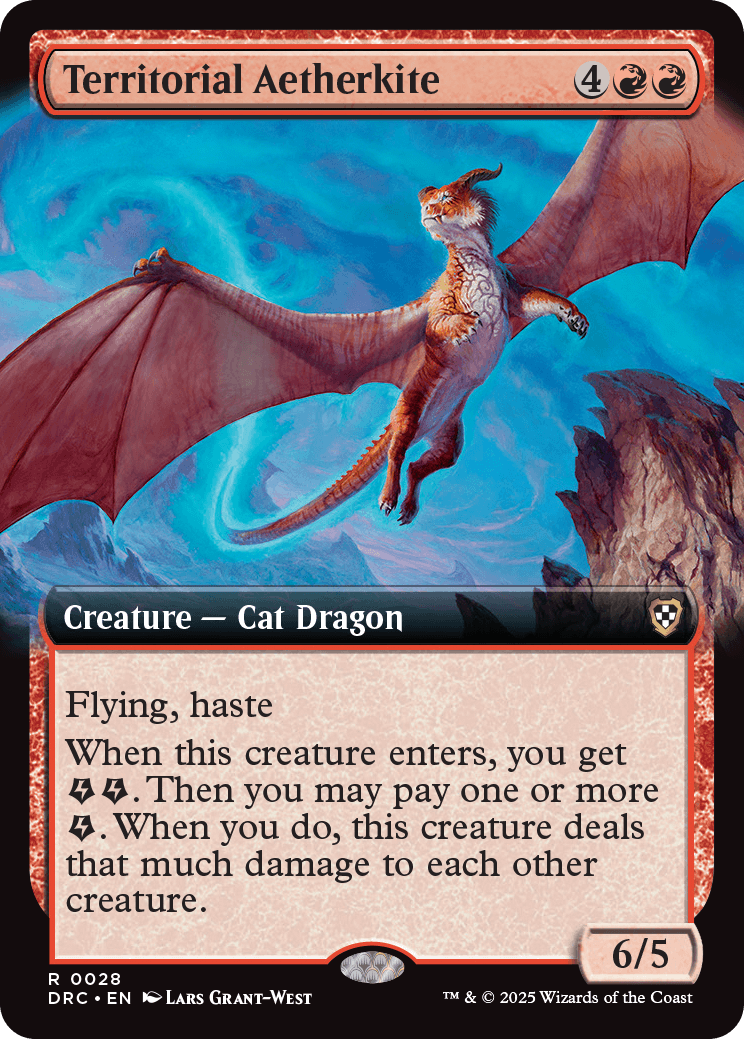MTG / Aetherdrift Commander Decks Variants