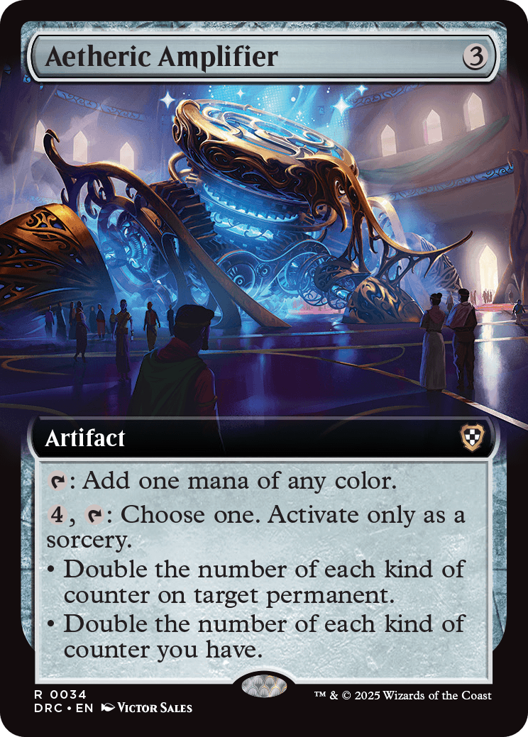 MTG / Aetherdrift Commander Decks Variants