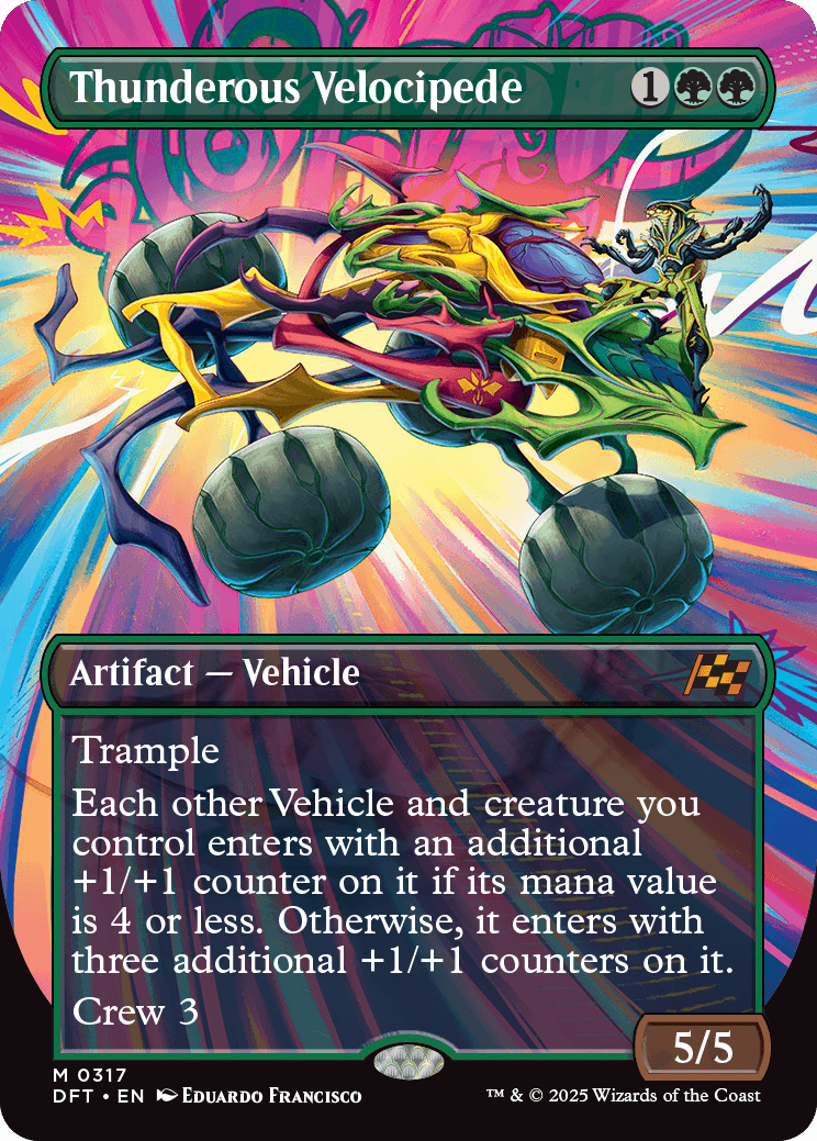 The Speed Demon | Aetherdrift Variants Foil | Standard | Card Kingdom