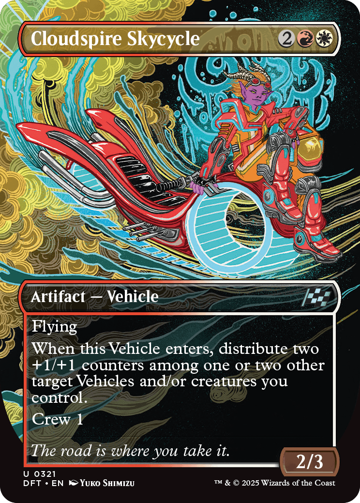 Spire Mechcycle | Aetherdrift Variants Foil | Standard