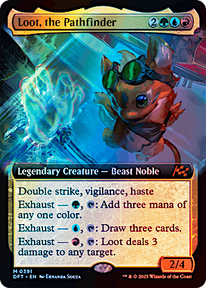 Loot, the Pathfinder | Aetherdrift Variants Foil | Standard Loot, the Pathfinder | Aetherdrift Variants Foil | Standard