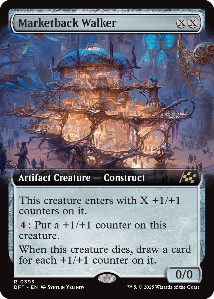 Marketback Walker | Aetherdrift Variants Foil | Standard | Card Kingdom