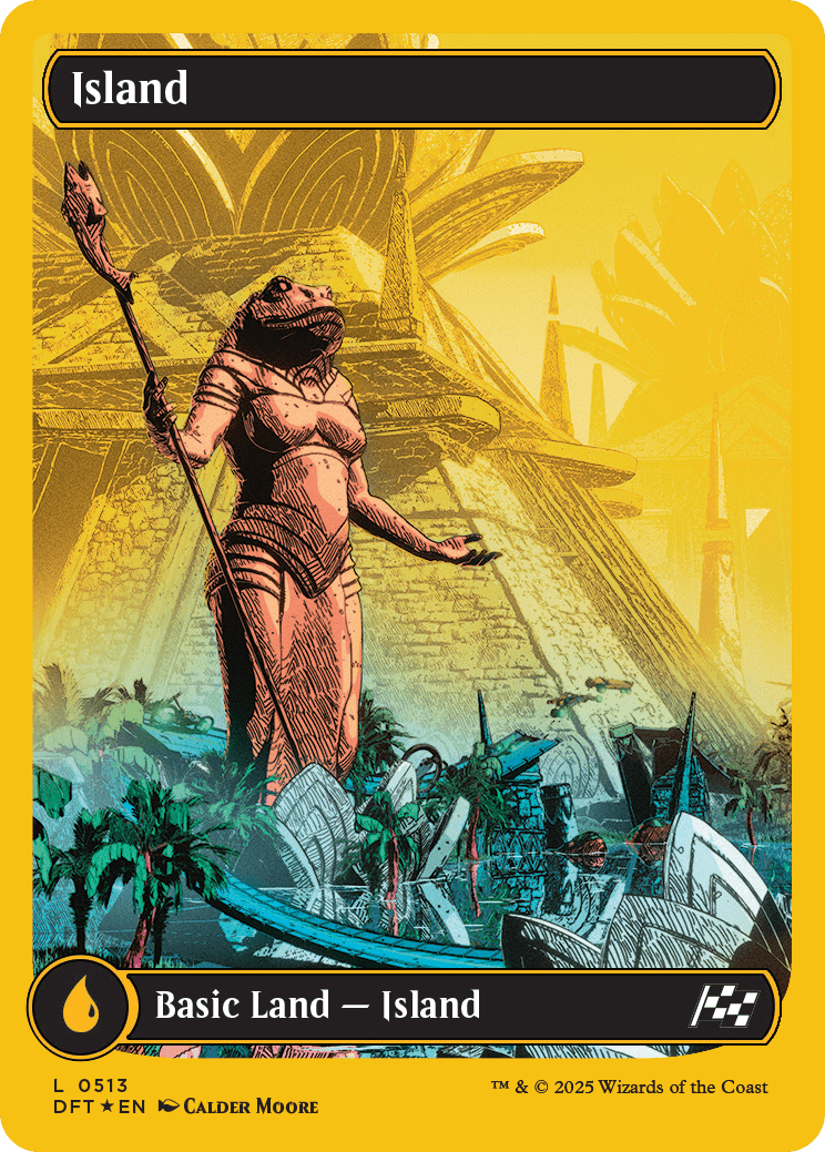 island mtg card | Aetherdrift Variants Foil | Standard The Gathering Subtype: Island, 40 cards |