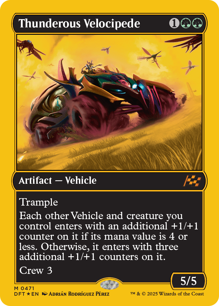 Spectacular Pileup | Aetherdrift Variants Foil | Standard