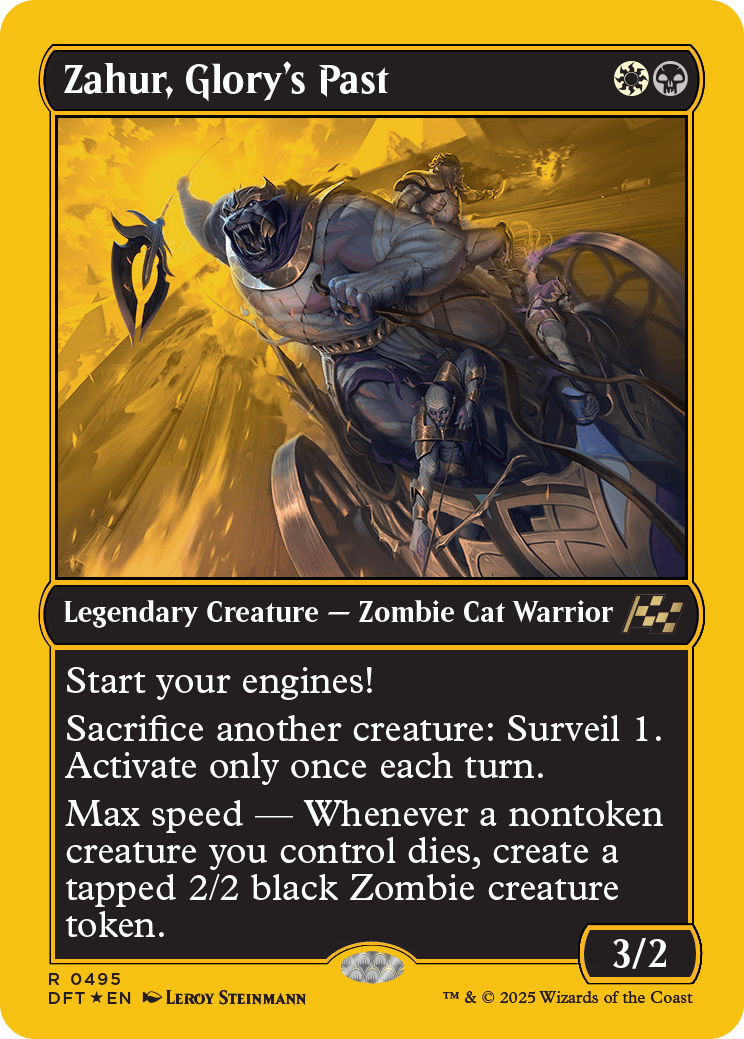 Zahur, Glory's Past | Aetherdrift Variants Foil | Standard