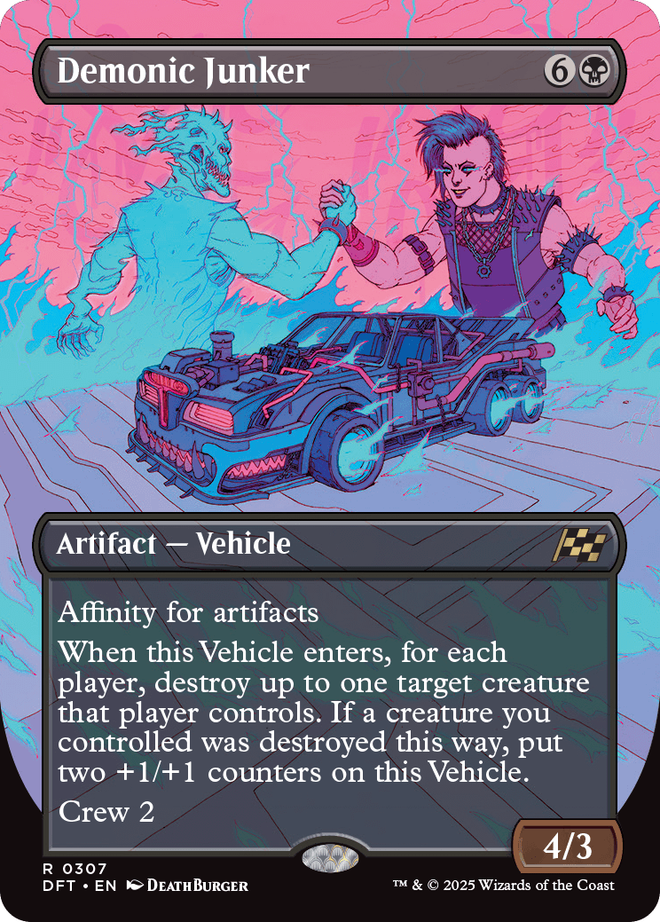 The Speed Demon | Aetherdrift Variants Foil | Standard | Card Kingdom