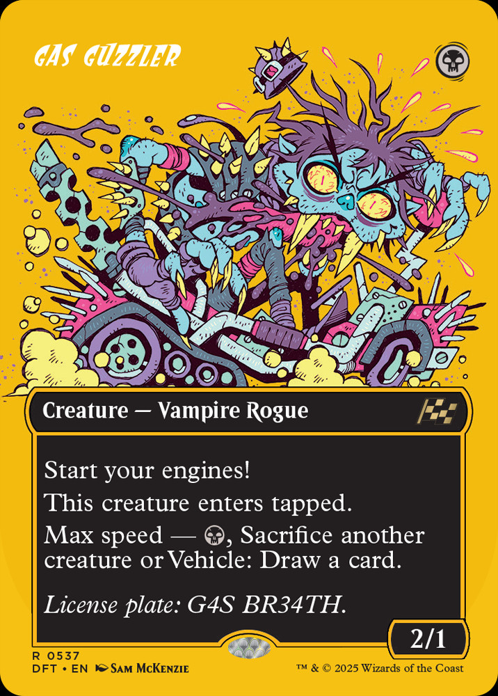 The Speed Demon | Aetherdrift Variants Foil | Standard | Card Kingdom