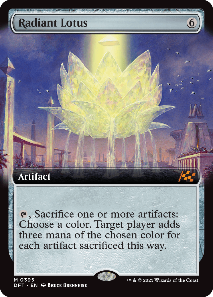 Radiant Lotus | Aetherdrift Variants Foil | Standard | Card Kingdom