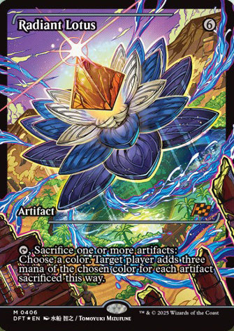 Radiant Lotus | Aetherdrift Variants Foil | Standard | Card Kingdom