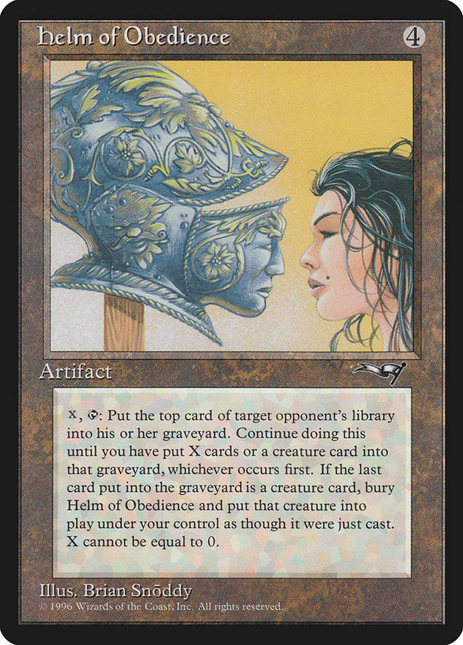 alliances mtg card list Helm of Obedience | Alliances