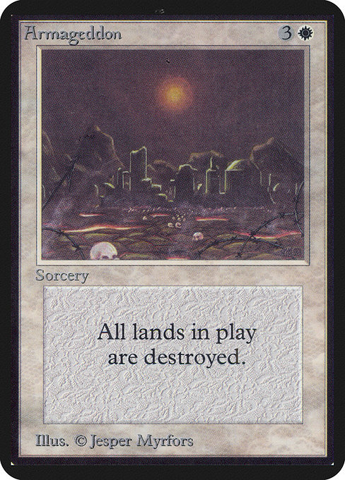 mtg alpha card Dual Land Set (Signed)