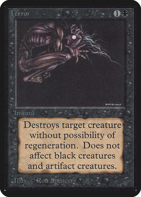 terror mtg card Terror MTG - Dominaria Remastered #312 (English)