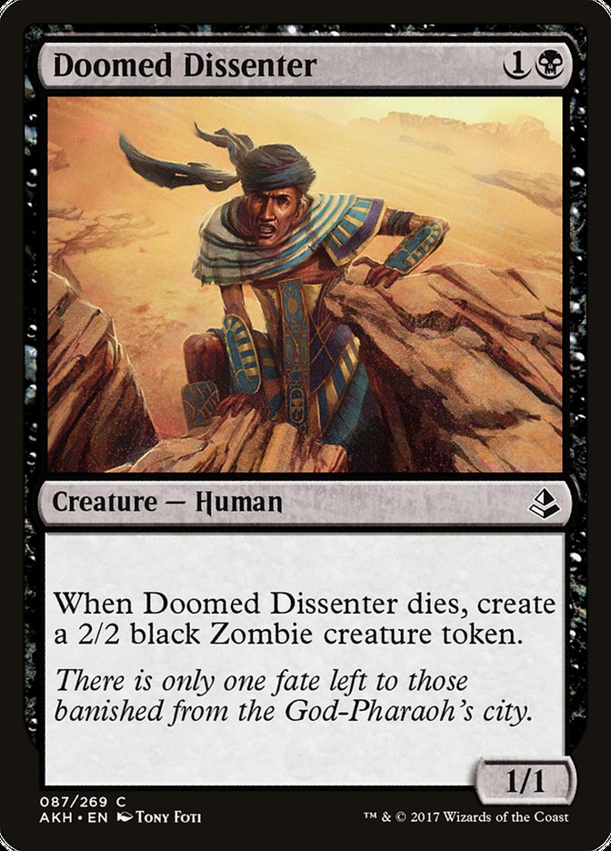 Doomed Dissenter | Amonkhet | Modern | Card Kingdom