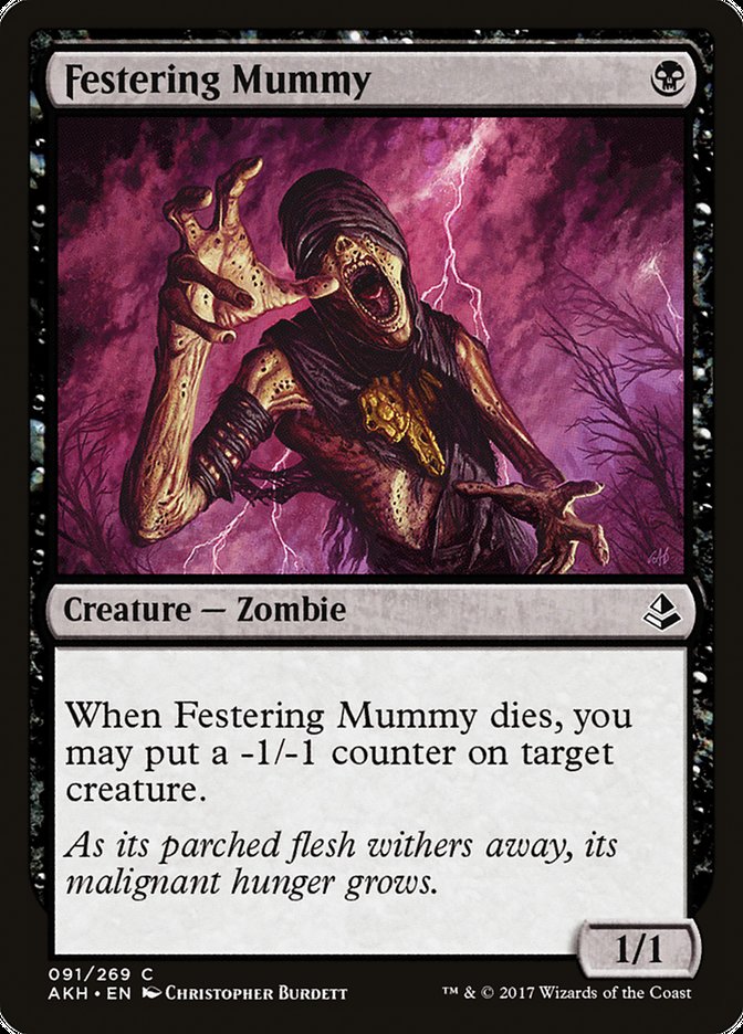 mtg mummy cards Those Who Serve [Amonkhet] All cards will be carefully packed for safe transit Festering Mummy | Amonkhet |