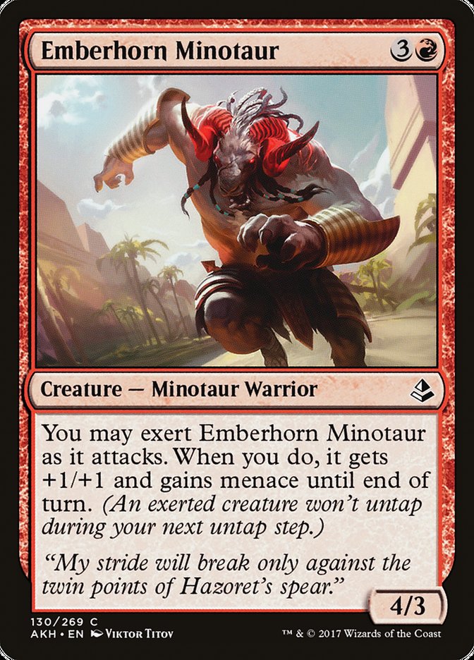 Emberhorn Minotaur | Amonkhet | Modern | Card Kingdom