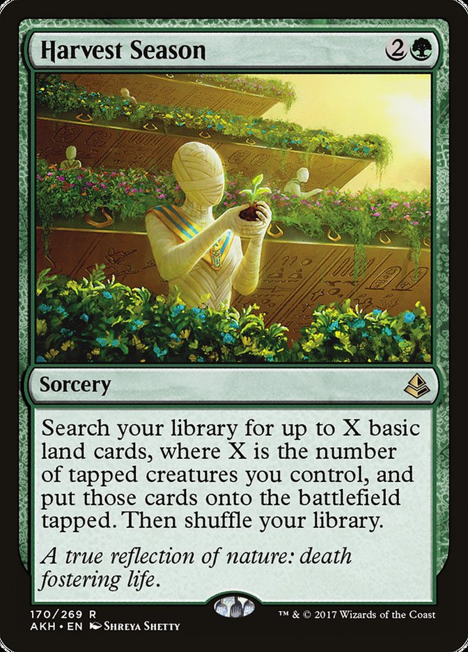 mtg card prices amonkhet Magic: The Gathering End the turn Harvest Season - Amonkhet, Adult