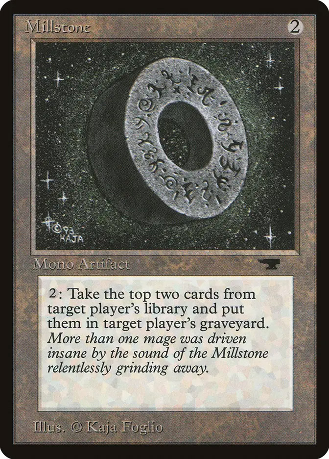 first edition magic cards the Gathering Antiquities Uncommon Millstone Target player puts the top two cards of his or her library into his or her graveyard. Fireball | 5th Edition |
