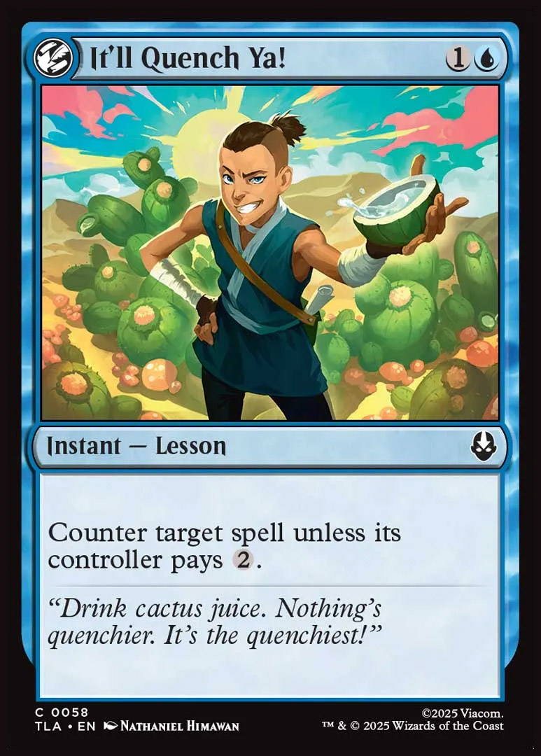 Avatar: The Last Airbender Variants Foil: Sokka, Bold Boomeranger