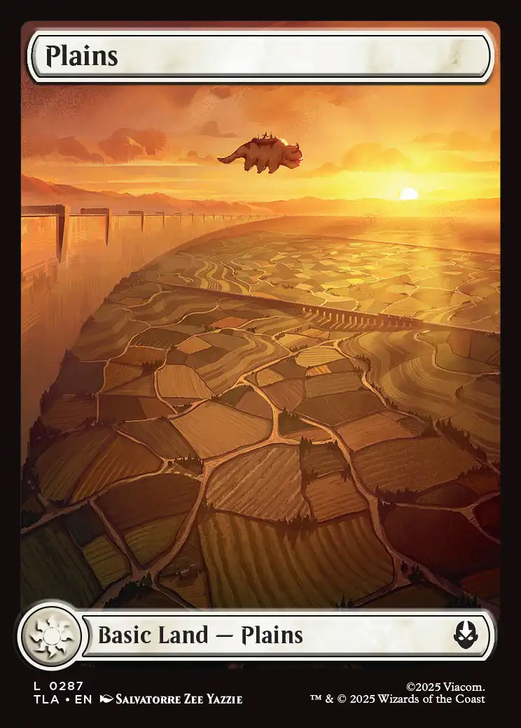 mtg plains cards Magic The Gathering - (256/272) - Origins size trading card sleeve Plains MTG - Duskmourn: House