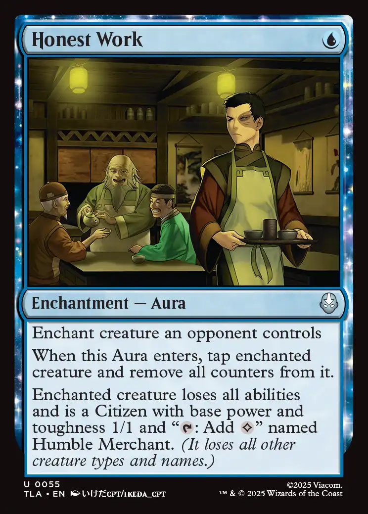 Avatar: The Last Airbender Foil: Honest Work