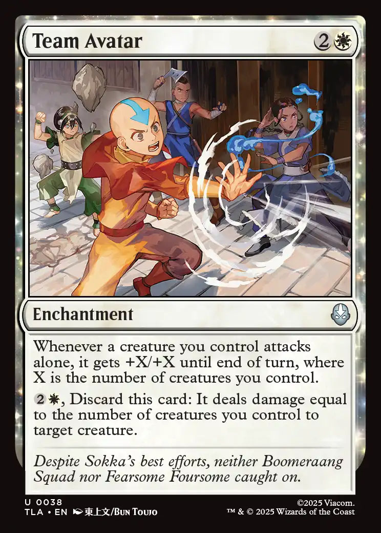 best avatar mtg cards Avatar: The Last Airbender: Team avatar mtg best cards The