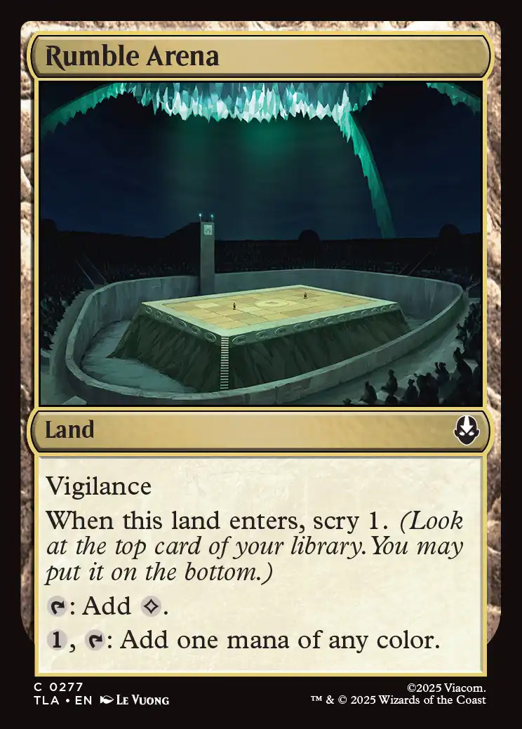 Avatar: The Last Airbender Foil: Rumble Arena