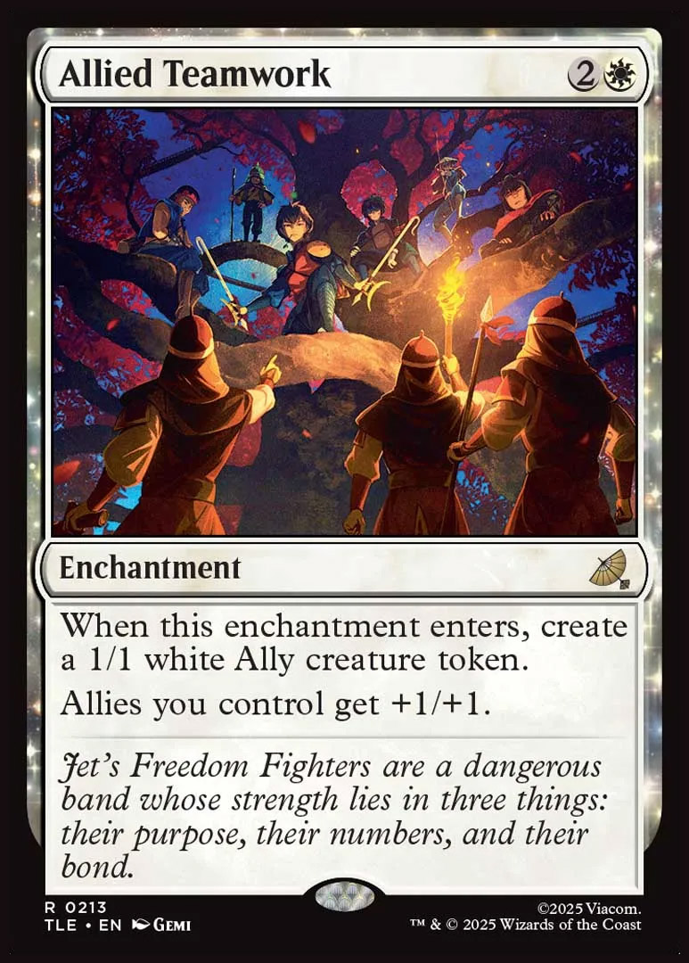 Avatar: The Last Airbender Eternal-Legal: Allied Teamwork