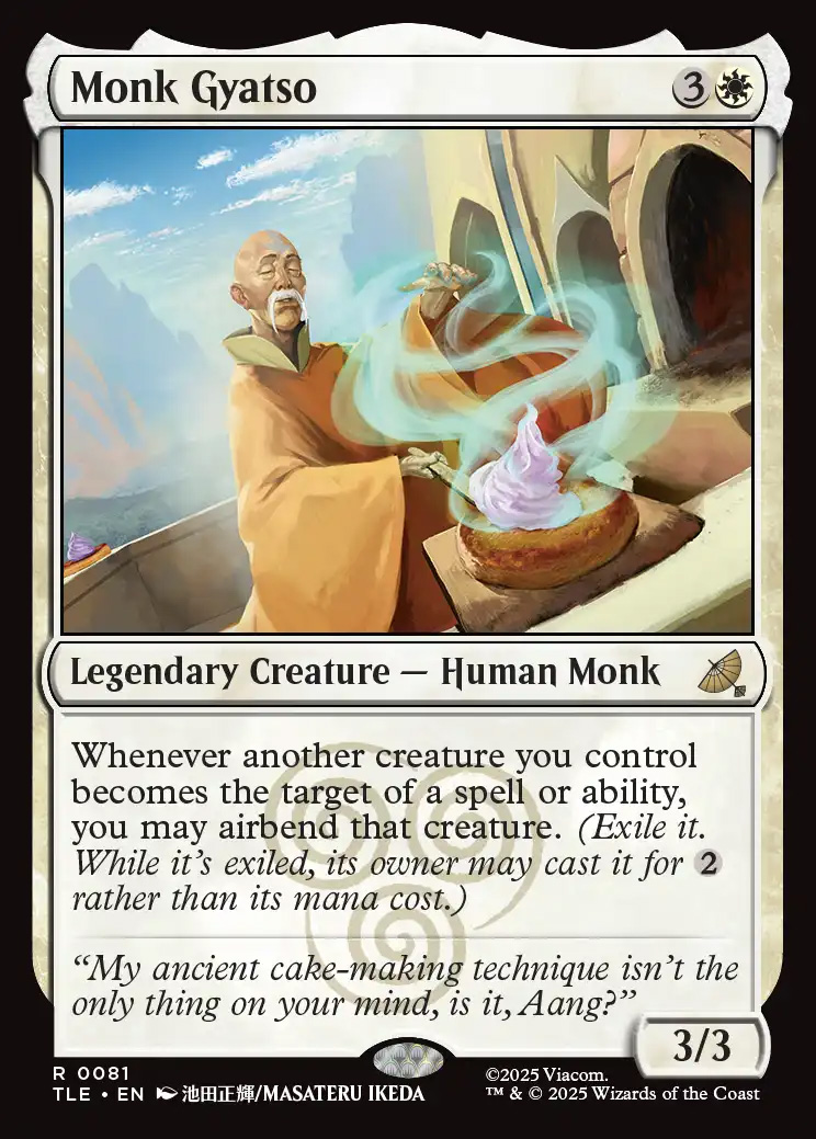 Avatar: The Last Airbender Eternal-Legal Foil: Monk Gyatso