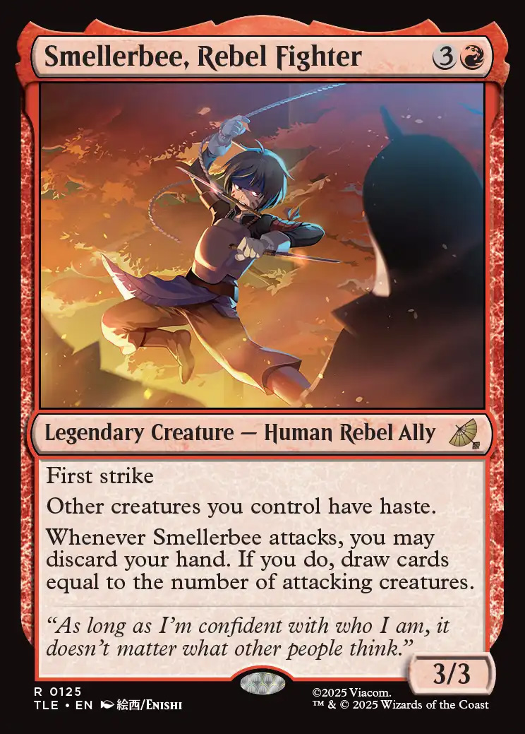 Avatar: The Last Airbender Eternal-Legal: Smellerbee, Rebel Fighter
