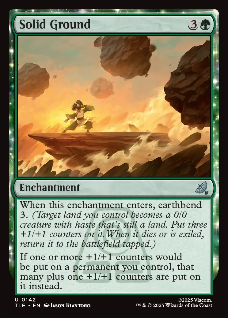 Avatar: The Last Airbender Eternal-Legal Foil: Solid Ground