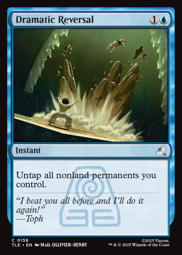 Avatar: The Last Airbender Eternal-Legal Foil: Dramatic Reversal