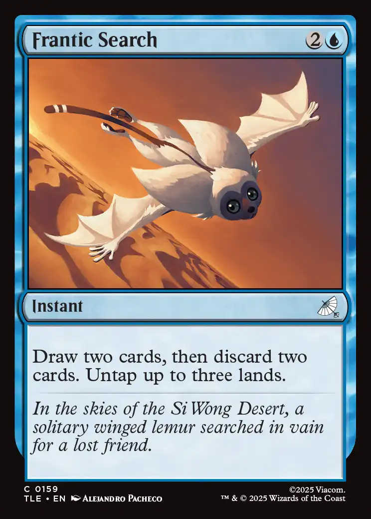 Frantic Search (159)| Magic: The Gathering Card Foil / Near Mint