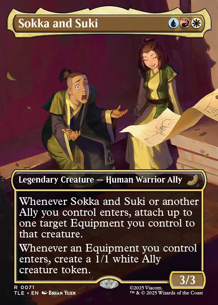 sokka mtg card Sokka, Tenacious Tactician and Bold Boomeranger | Proxy Cards  choose One or Both! Tenacious Tactician Sokka, Tenacious Tactician Art Card
