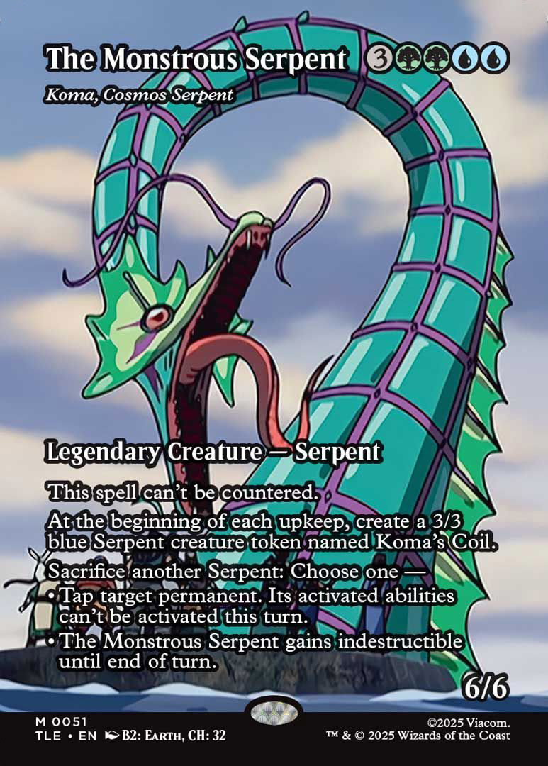 Avatar: The Last Airbender Eternal-Legal Variants Foil: The Great