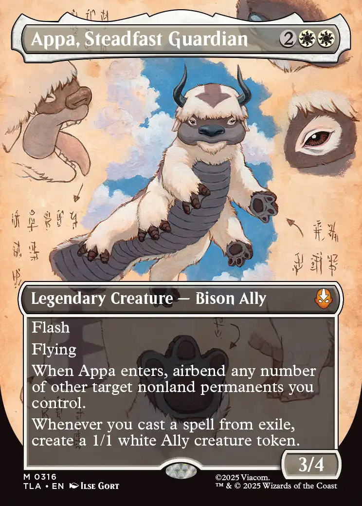 Avatar: The Last Airbender Variants Foil: Badgermole Cub (0326