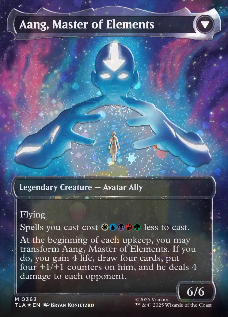 Avatar: The Last Airbender Variants Foil: Avatar Aang (0363