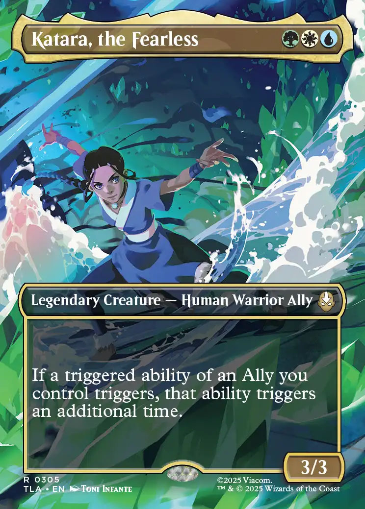 Avatar: The Last Airbender Eternal-Legal Variants Foil: Katara