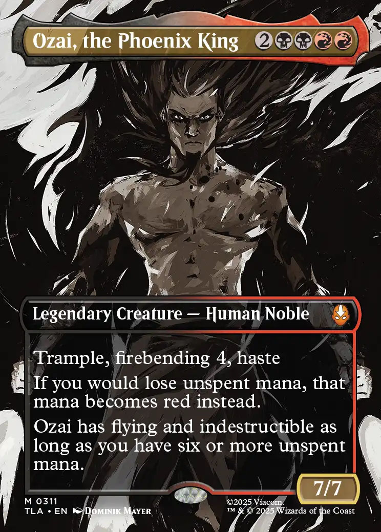 Avatar: The Last Airbender Variants Foil: Ozai, the Phoenix King
