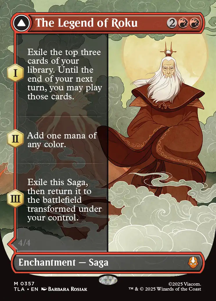 Avatar: The Last Airbender Variants Foil: Ozai, the Phoenix King